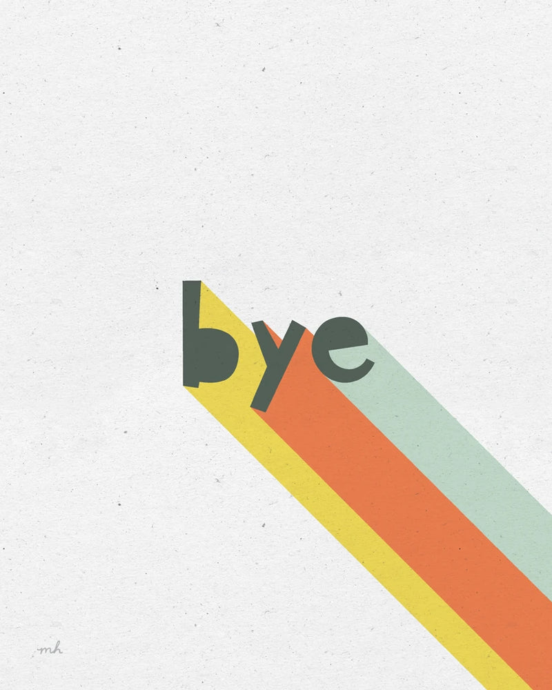 Rainbow Words IV by Moira Hershey
