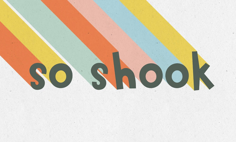 Rainbow Words IX by Moira Hershey