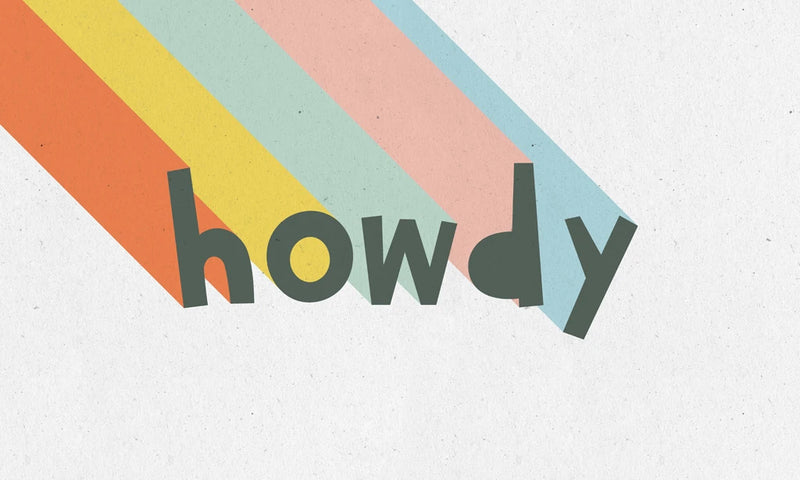 Rainbow Words V by Moira Hershey