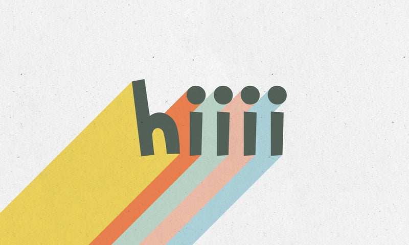 Rainbow Words VI by Moira Hershey
