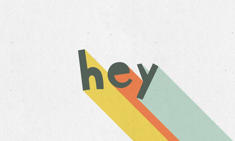 Rainbow Words VIII by Moira Hershey