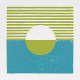Reflection III Green by Moira Hershey. SKU 72252a. Archival Giclee Fine art print for wall decor.