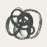 Scribbly Black I by Moira Hershey. SKU 54586a. Archival Giclee Fine art print for wall decor.