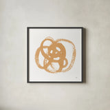 Scribbly Spring I by Moira Hershey. Shown in a sleek black glass frame for a contemporary gallery look. Available as an archival giclee rolled canvas, fine art paper, or poster print. SKU 54582a.