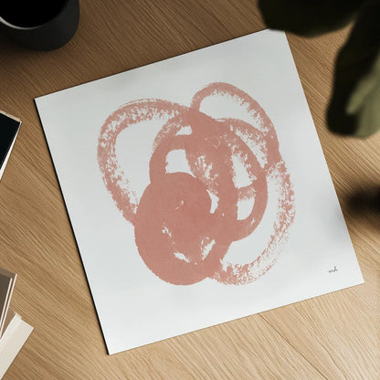 Scribbly Spring II by Moira Hershey. Shown as a detailed flat fine art print, highlighting archival giclee quality. Available as an archival giclee rolled canvas, fine art paper, or poster print. SKU 54583a.