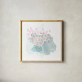 Sublime I by Moira Hershey. Shown in a natural wood glass frame for a timeless modern aesthetic. Available as an archival giclee rolled canvas, fine art paper, or poster print. SKU 31958a.