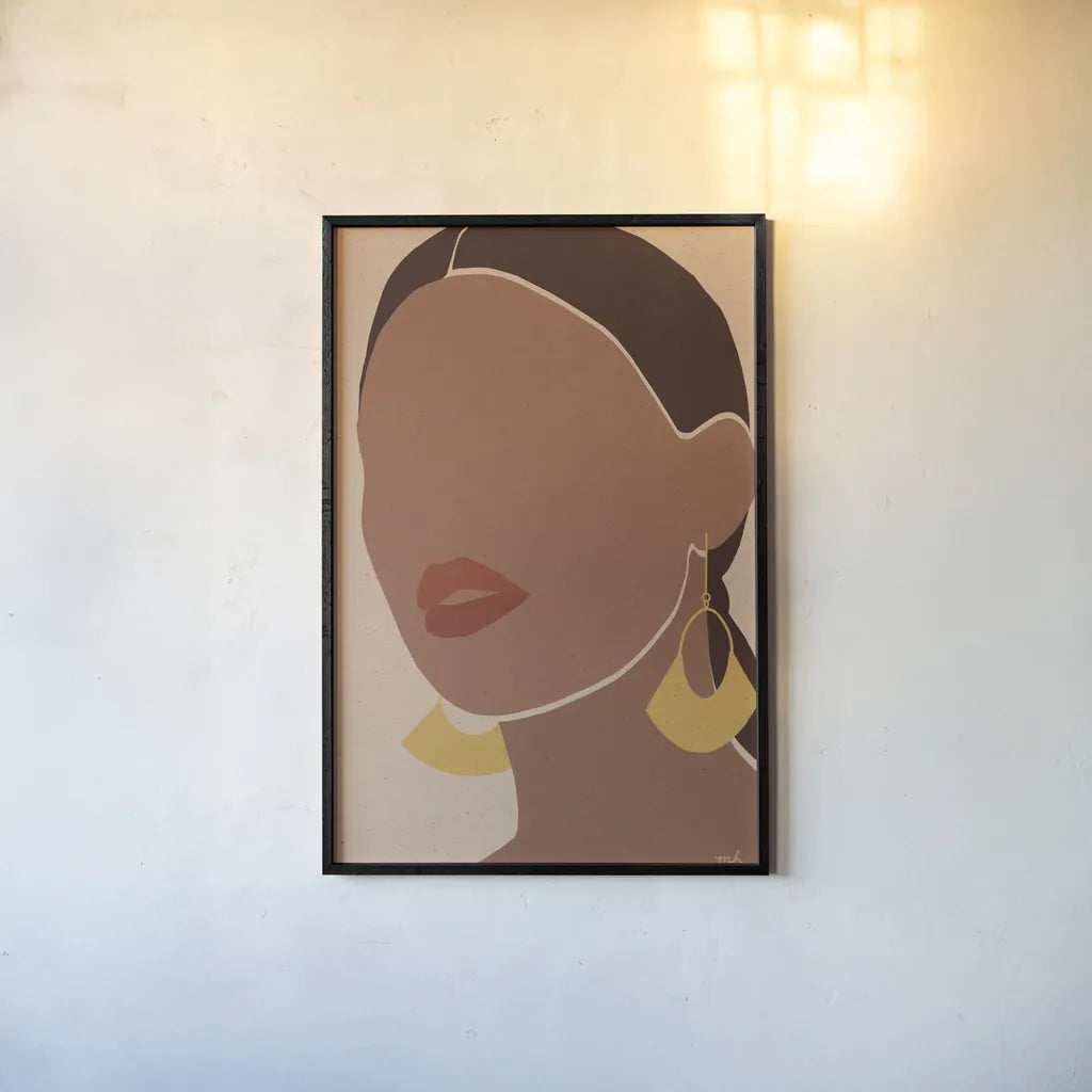 Summer Glow II by Moira Hershey. shown as a paper print in a black flame. Available as a archival giclee rolled canvas, fine art paper, or poster print. SKU 78393h.