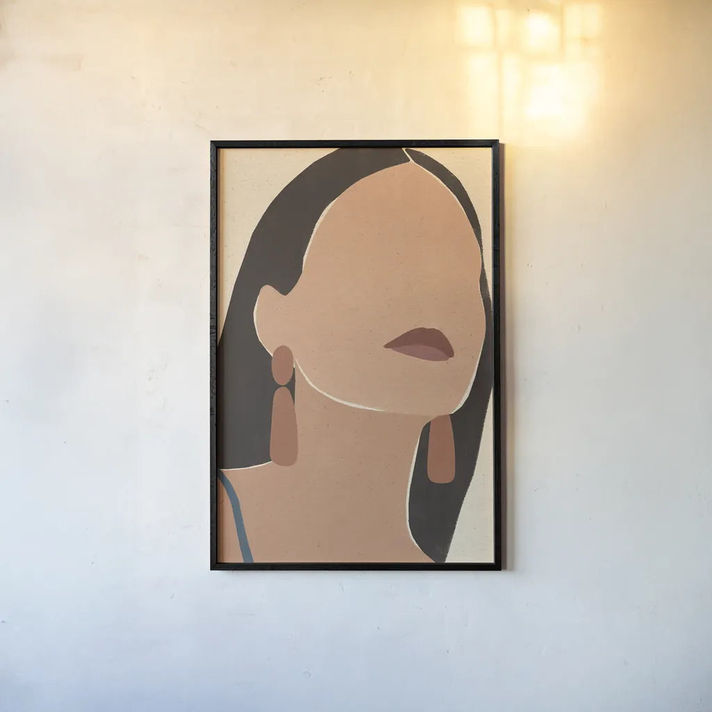Sun Kissed I by Moira Hershey. shown as a paper print in a black flame. Available as a archival giclee rolled canvas, fine art paper, or poster print. SKU 72623h.