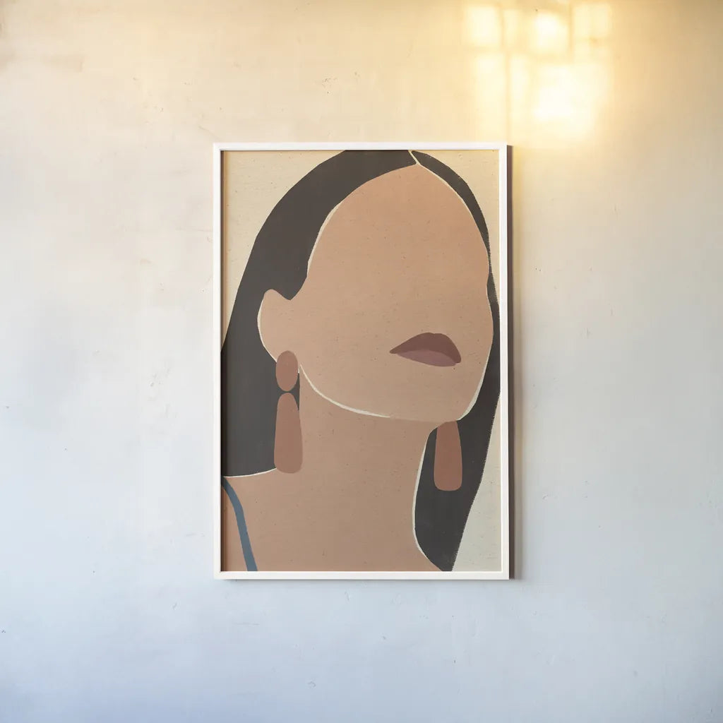 Sun Kissed I by Moira Hershey. shown as a paper print in a white frame. Available as a archival giclee rolled canvas, fine art paper, or poster print. SKU 72623h.