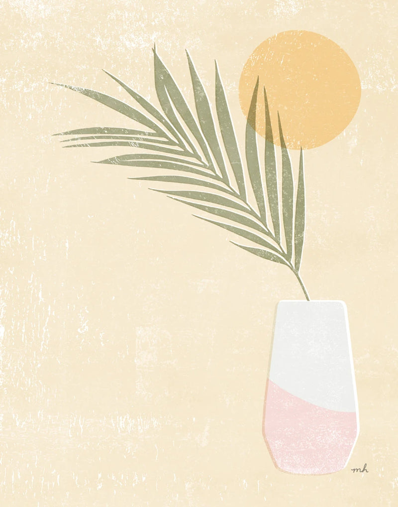 Sun Palm II Blush by Moira Hershey