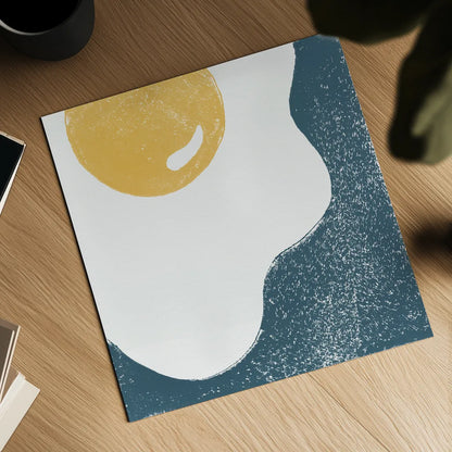 Sunny Side I by Moira Hershey. Shown as a detailed flat fine art print, highlighting archival giclee quality. Available as an archival giclee rolled canvas, fine art paper, or poster print. SKU 63366a.