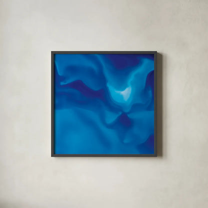 Surface by Moira Hershey. Shown in a sleek black glass frame for a contemporary gallery look. Available as an archival giclee rolled canvas, fine art paper, or poster print. SKU 36913a.