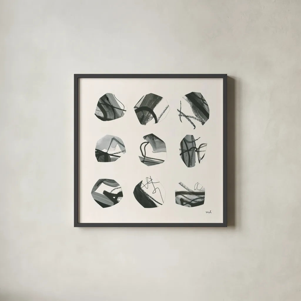 Tempest I by Moira Hershey. Shown in a sleek black glass frame for a contemporary gallery look. Available as an archival giclee rolled canvas, fine art paper, or poster print. SKU 56822a.