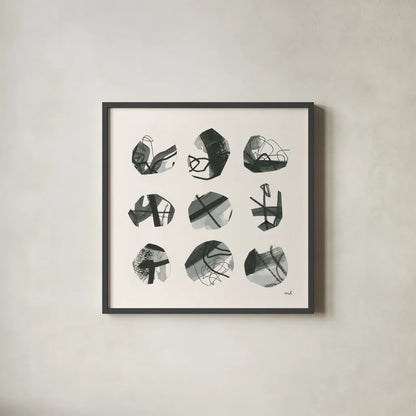 Tempest II by Moira Hershey. Shown in a sleek black glass frame for a contemporary gallery look. Available as an archival giclee rolled canvas, fine art paper, or poster print. SKU 56823a.