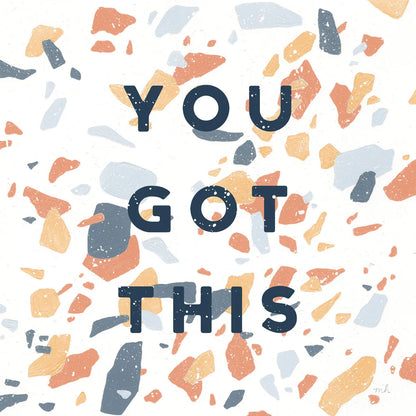 Terrazzo Inspiration II You Retro by Moira Hershey. SKU 56848a. Archival Giclee Fine art print for wall decor.