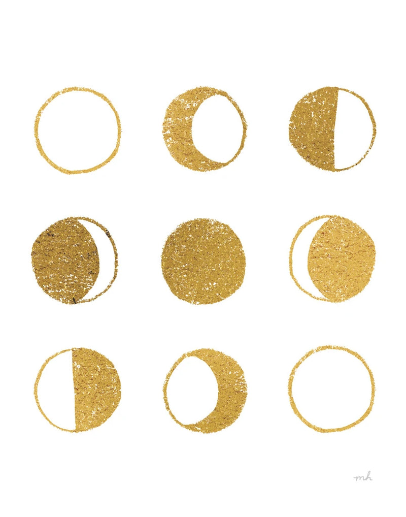 The Moon Phases by Moira Hershey