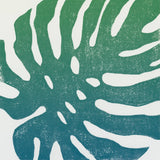 Tropical Treasures I Blue Green by Moira Hershey. SKU 56367a. Archival Giclee Fine art print for wall decor.