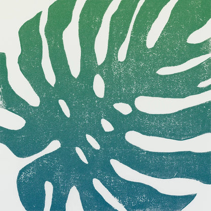 Tropical Treasures I Blue Green by Moira Hershey. SKU 56367a. Archival Giclee Fine art print for wall decor.