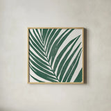 Tropical Treasures III by Moira Hershey. Shown in a natural wood glass frame for a timeless modern aesthetic. Available as an archival giclee rolled canvas, fine art paper, or poster print. SKU 54943a.