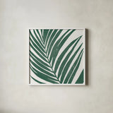 Tropical Treasures III by Moira Hershey. Shown in a crisp white glass frame for a clean and minimalist style. Available as an archival giclee rolled canvas, fine art paper, or poster print. SKU 54943a.