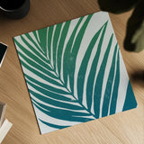 Tropical Treasures III Blue Green by Moira Hershey. Shown as a detailed flat fine art print, highlighting archival giclee quality. Available as an archival giclee rolled canvas, fine art paper, or poster print. SKU 56369a.