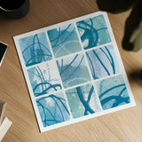 Underwater by Moira Hershey. Shown as a detailed flat fine art print, highlighting archival giclee quality. Available as an archival giclee rolled canvas, fine art paper, or poster print. SKU 46603a.