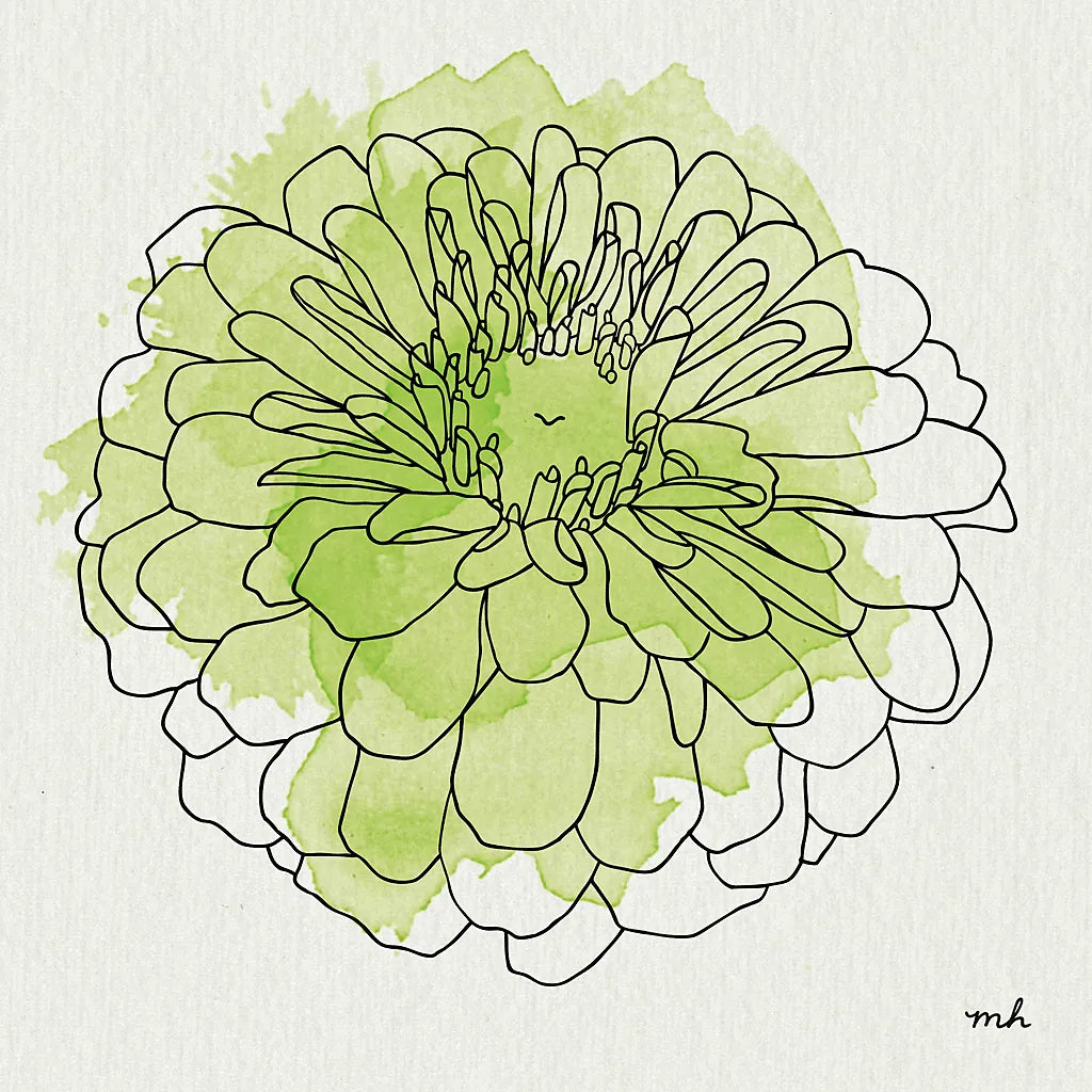 Watercolor Floral I by Moira Hershey. SKU 12371a. Archival Giclee Fine art print for wall decor.