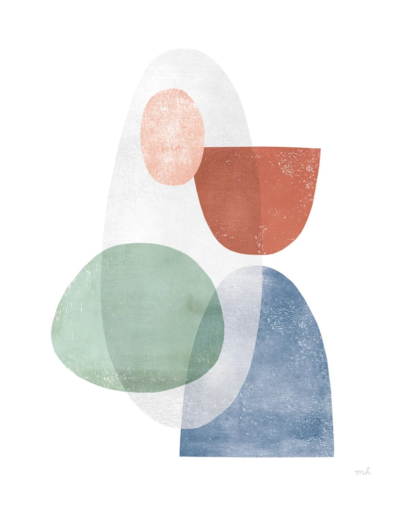 Whispers II Coral by Moira Hershey