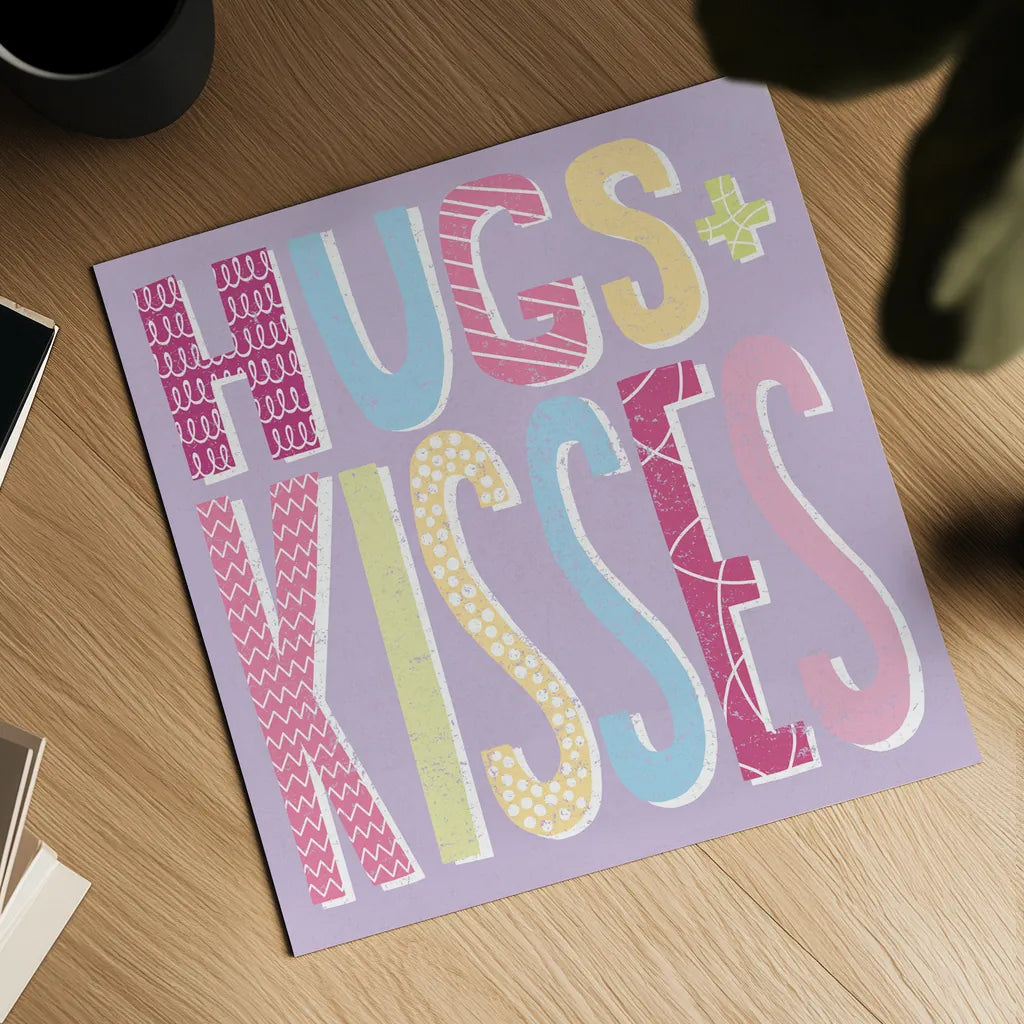 Words of Love I by Moira Hershey. Shown as a detailed flat fine art print, highlighting archival giclee quality. Available as an archival giclee rolled canvas, fine art paper, or poster print. SKU 31356a.