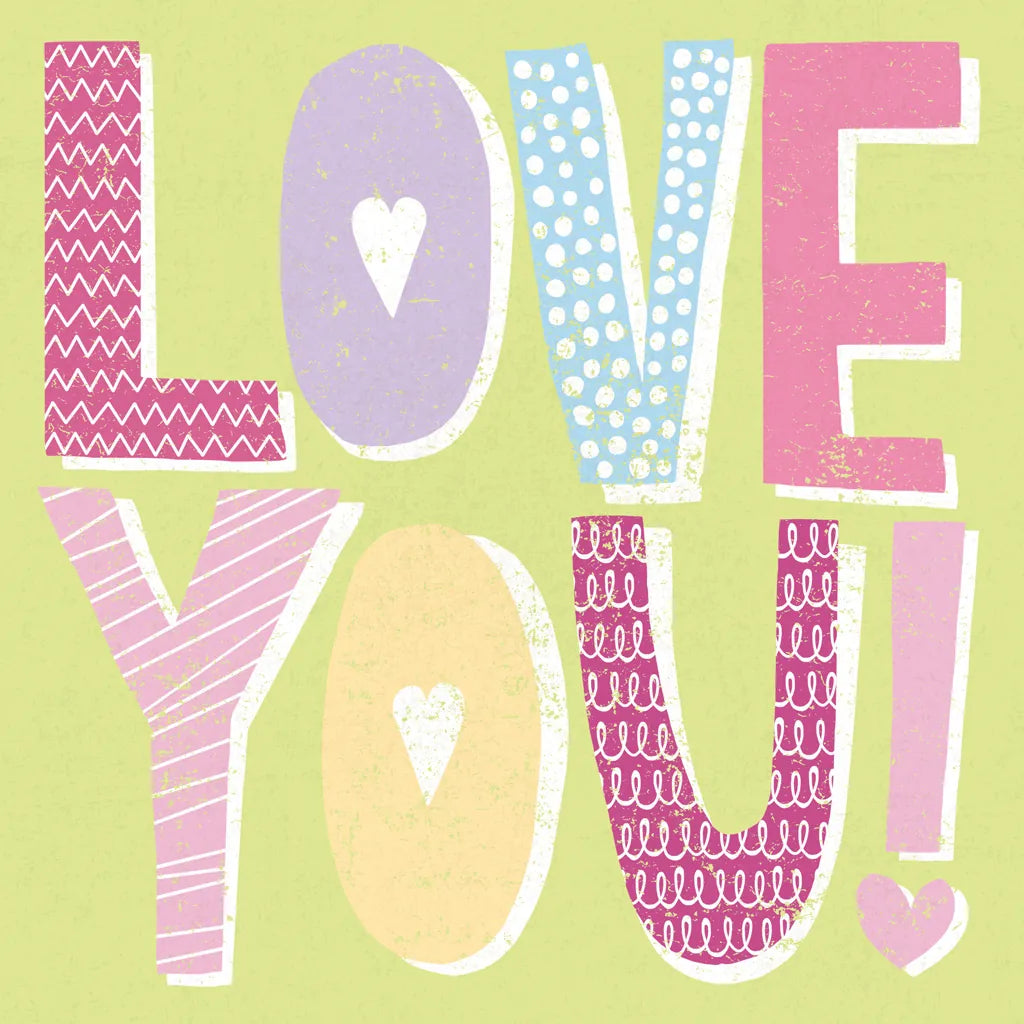 Words of Love II by Moira Hershey. SKU 31357a. Archival Giclee Fine art print for wall decor.