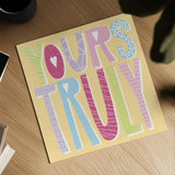 Words of Love III by Moira Hershey. Shown as a detailed flat fine art print, highlighting archival giclee quality. Available as an archival giclee rolled canvas, fine art paper, or poster print. SKU 31358a.