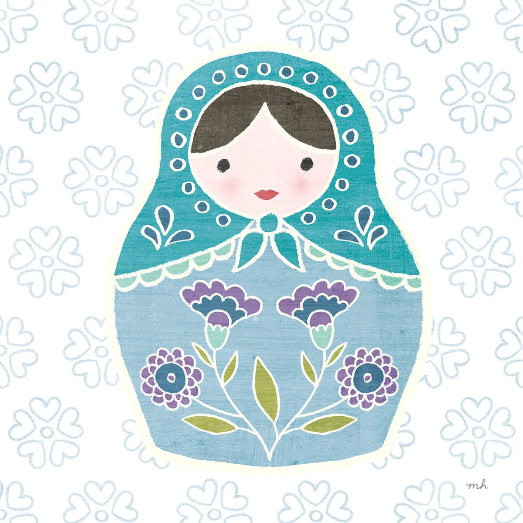 Youre a Doll I by Moira Hershey. SKU 36156a. Archival Giclee Fine art print for wall decor.