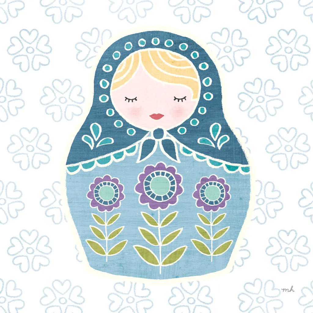 Youre a Doll II by Moira Hershey. SKU 36155a. Archival Giclee Fine art print for wall decor.