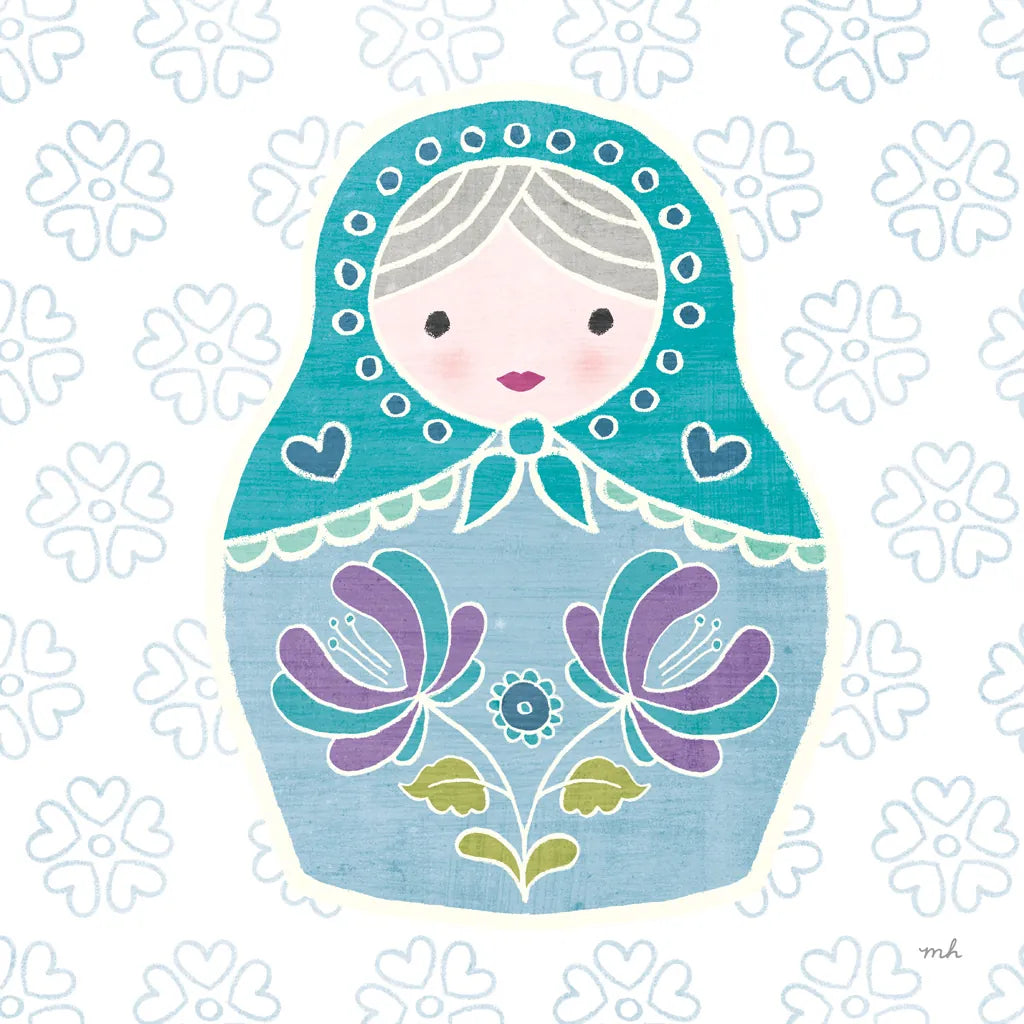 Youre a Doll IV by Moira Hershey. SKU 36153a. Archival Giclee Fine art print for wall decor.