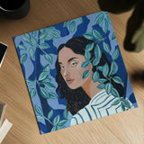 Among The Trees by Morgan Birch. Shown as a detailed flat fine art print, highlighting archival giclee quality. Available as an archival giclee rolled canvas, fine art paper, or poster print. SKU 104019a.