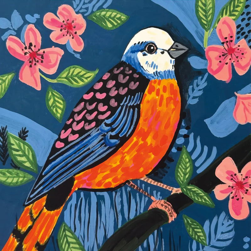 Birds of a Feather by Morgan Birch. SKU 103337a. Archival Giclee Fine art print for wall decor.
