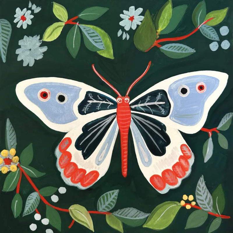 Butterfly by Morgan Birch. SKU 104013a. Archival Giclee Fine art print for wall decor.