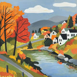 Fall Colors by Morgan Birch. SKU 104016a. Archival Giclee Fine art print for wall decor.