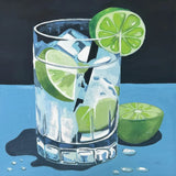 Gin and Tonic by Morgan Birch. SKU 103541a. Archival Giclee Fine art print for wall decor.