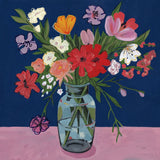 Mixed Summer Bouquet by Morgan Birch. SKU 103139a. Archival Giclee Fine art print for wall decor.