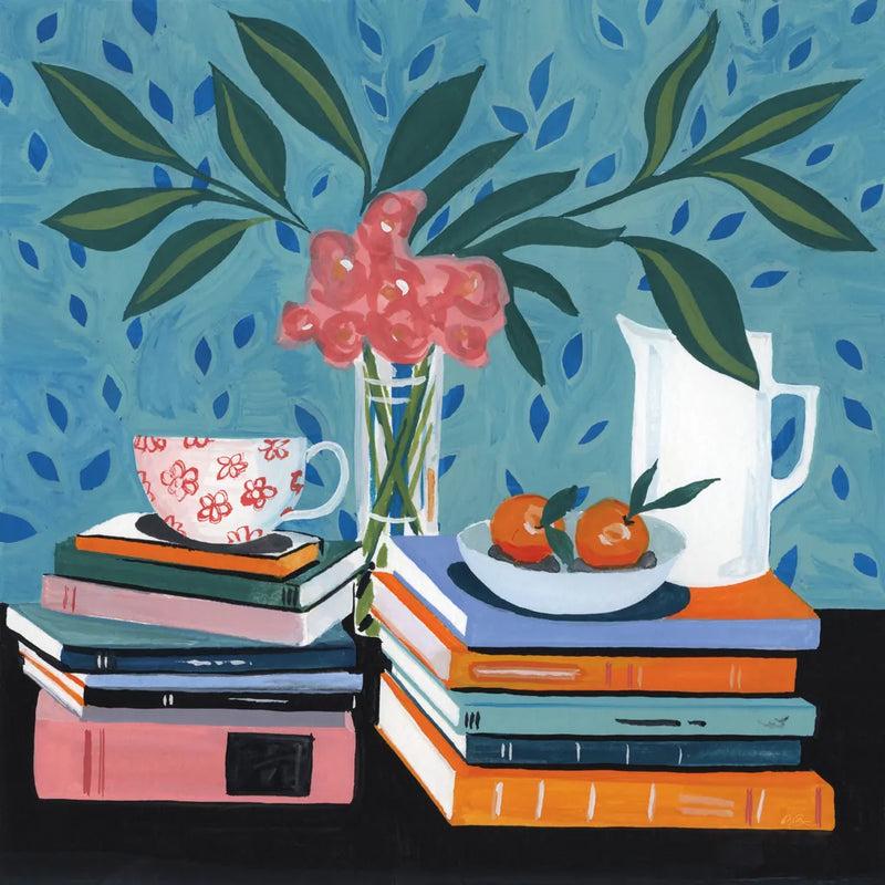 Perfect Afternoon Read by Morgan Birch. SKU 103119a. Archival Giclee Fine art print for wall decor.