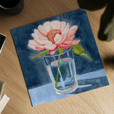 Single Perfect Flower by Morgan Birch. Shown as a detailed flat fine art print, highlighting archival giclee quality. Available as an archival giclee rolled canvas, fine art paper, or poster print. SKU 103141a.