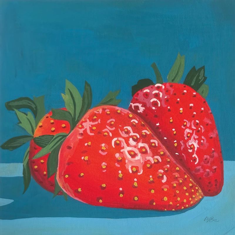Strawberries by Morgan Birch
