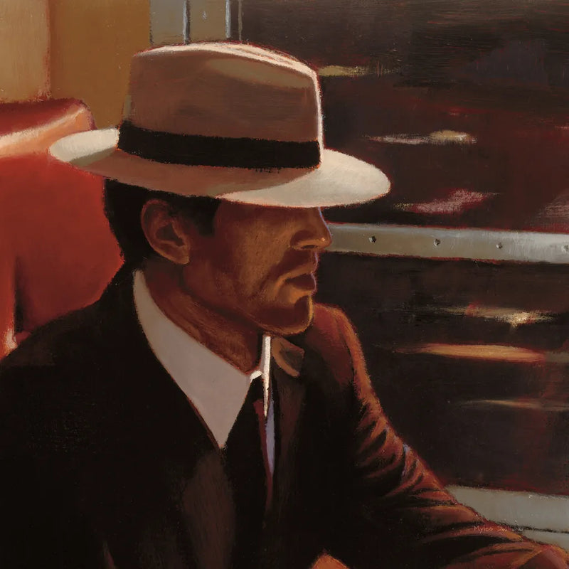 Dry Martini Portrait by Myles Sullivan. SKU 82394a. Archival Giclee Fine art print for wall decor.