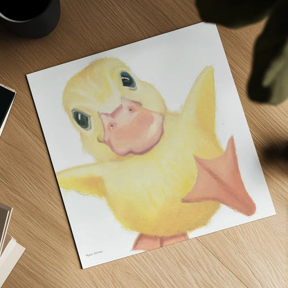 Farm Friends II by Myles Sullivan. Shown as a detailed flat fine art print, highlighting archival giclee quality. Available as an archival giclee rolled canvas, fine art paper, or poster print. SKU 36689a.