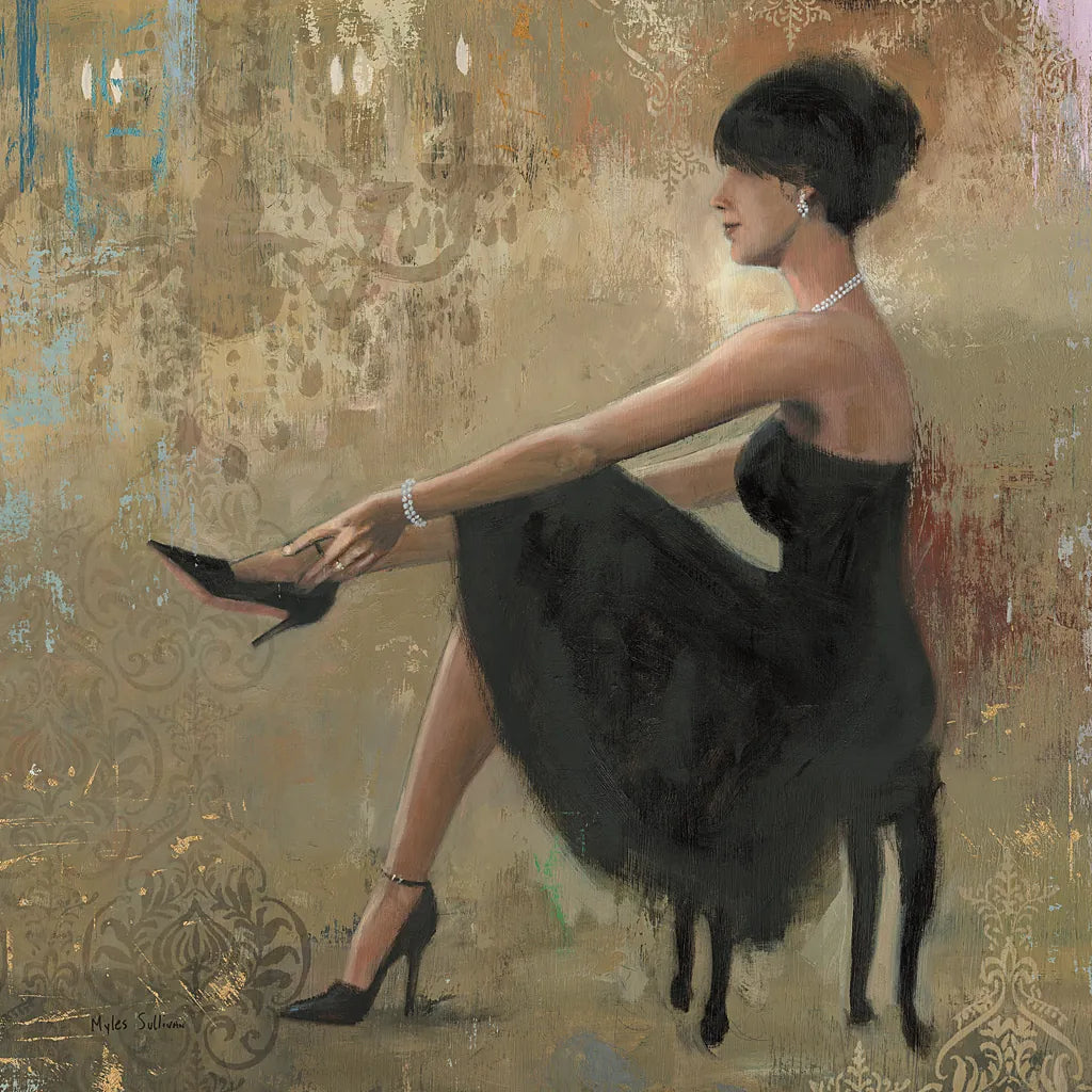 Grand Evening Square by Myles Sullivan. SKU 14847a. Archival Giclee Fine art print for wall decor.