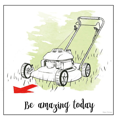 Home Improvement I with Color Script by Myles Sullivan. SKU 34570a. Archival Giclee Fine art print for wall decor.