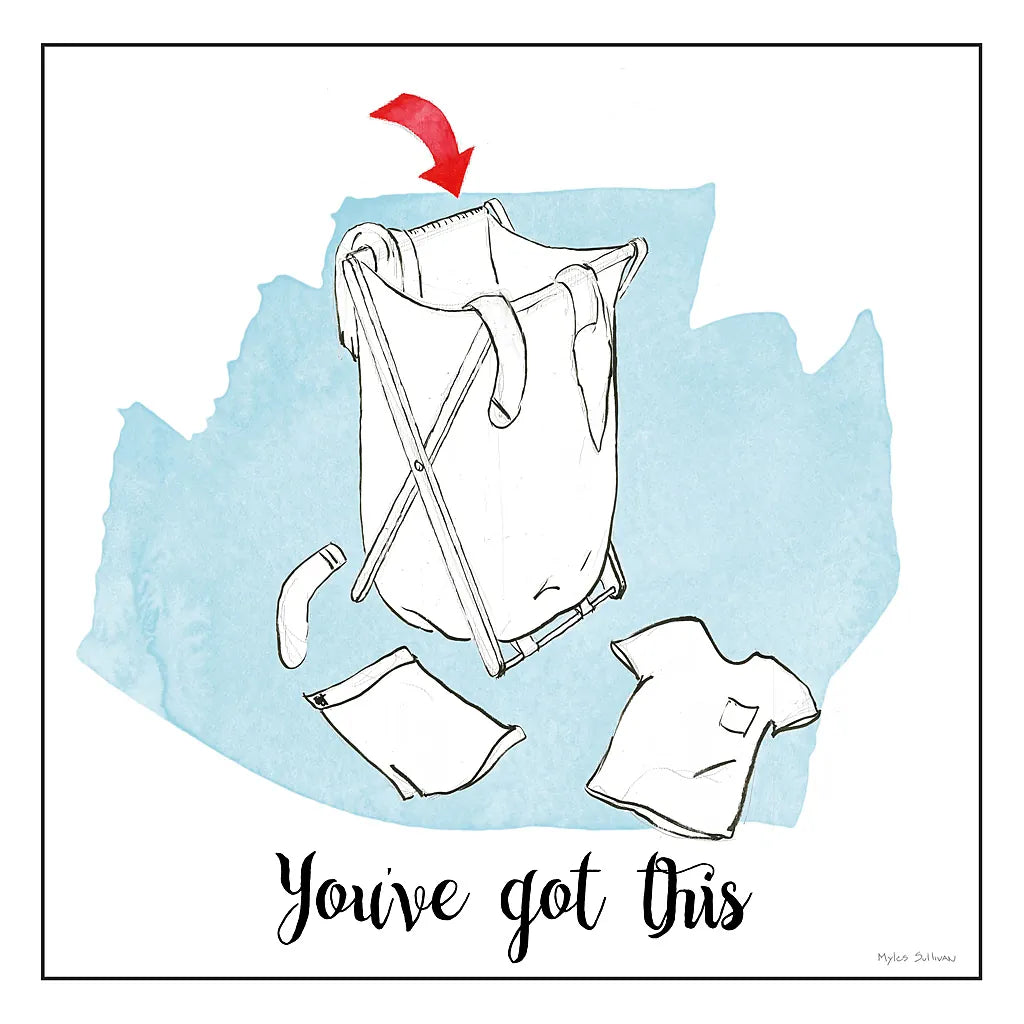 Home Improvement II with Color Script by Myles Sullivan. SKU 34571a. Archival Giclee Fine art print for wall decor.