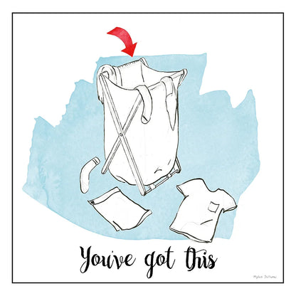 Home Improvement II with Color Script by Myles Sullivan. SKU 34571a. Archival Giclee Fine art print for wall decor.