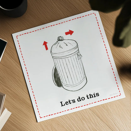 Home Improvement III by Myles Sullivan. Shown as a detailed flat fine art print, highlighting archival giclee quality. Available as an archival giclee rolled canvas, fine art paper, or poster print. SKU 34358a.